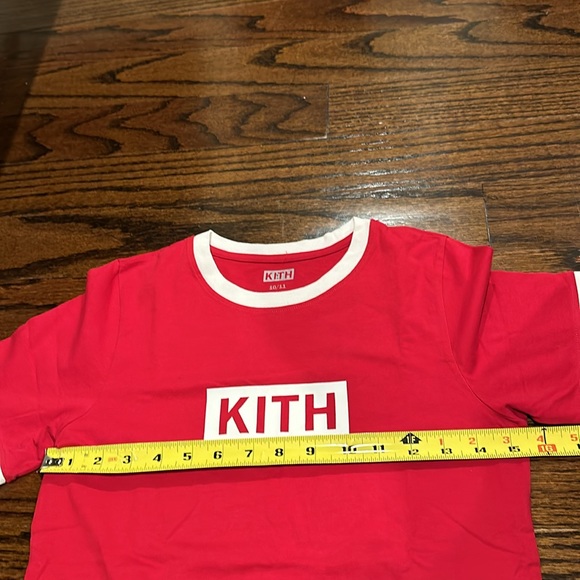 KITH Youth Boys' Short-Sleeve Logo Printed Coca-Cola Edition Shirt Size 10 - Picture 9 of 11